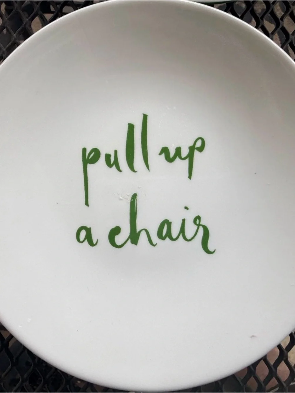 Kate Spade Appetizer Dessert 6 inch Plates Melamine Set of 4 Bright Fun Colors